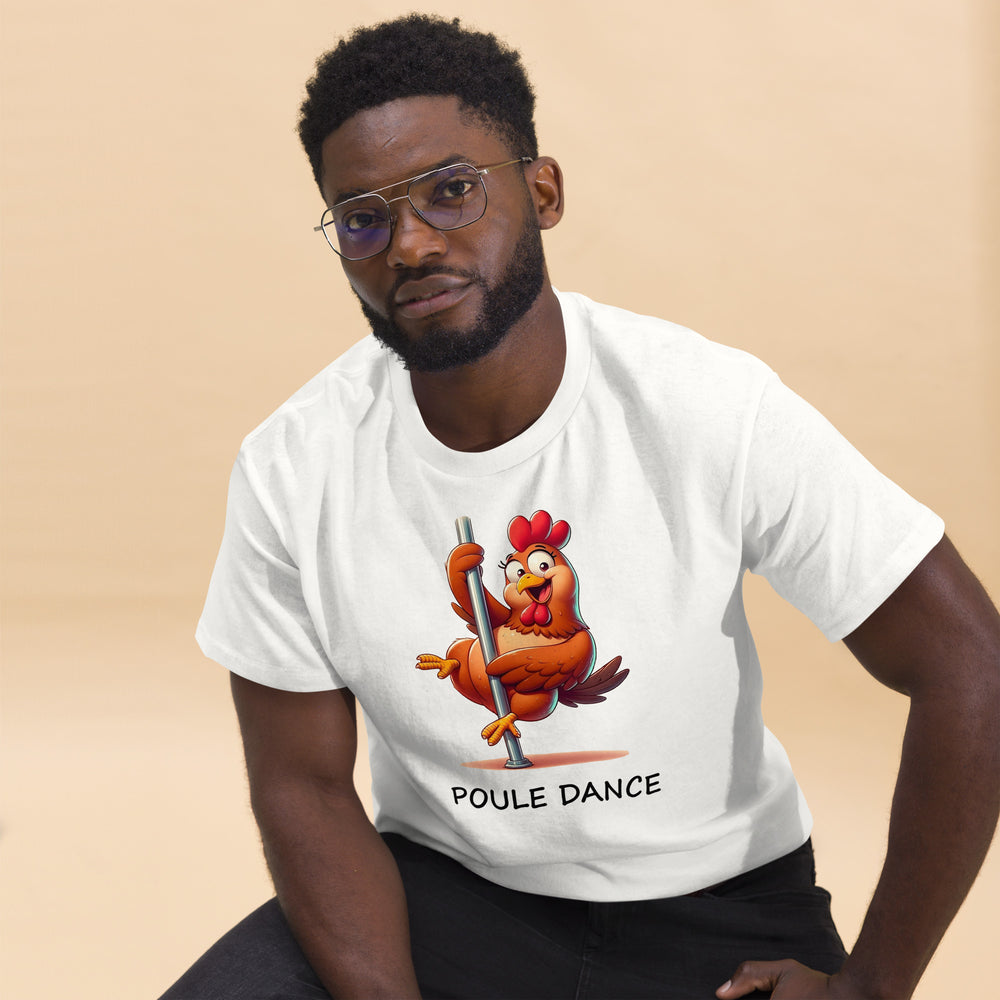 T-shirt Homme Poule Dance