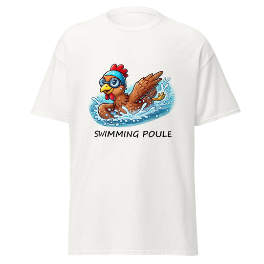 T-shirt Homme Swimming Poule