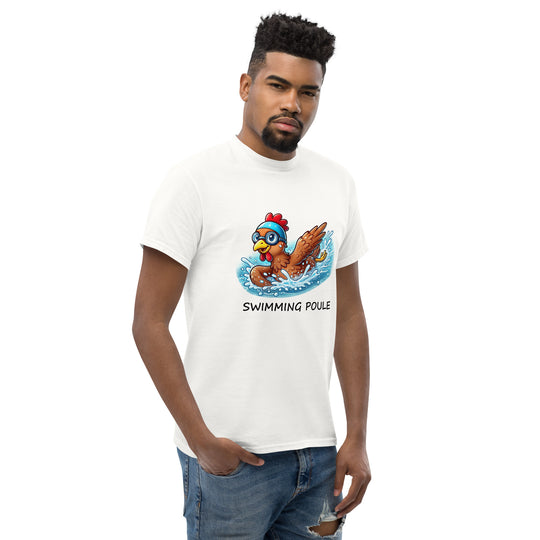 T-shirt Homme Swimming Poule